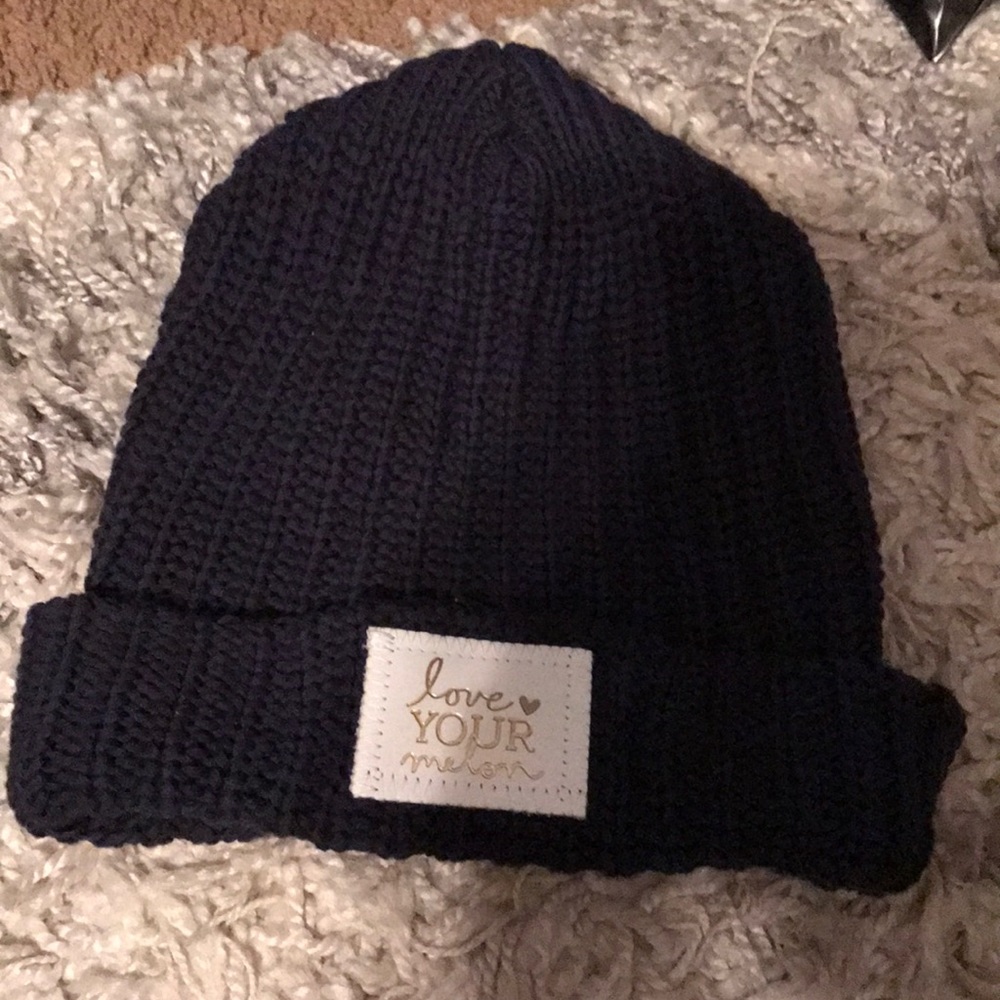 Navy love your melon hat
